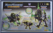 Megatron from Transformers - Energon - Super Class manufactured by Hasbro [Back]