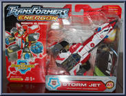 Storm Jet (Combo A5) from Transformers - Energon - Powerlinx Battles - Deluxe Class manufactured by Hasbro [Front]