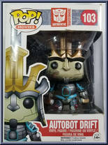 Autobot Drift from Transformers - Pop! Vinyl Figures manufactured by Funko [Front]