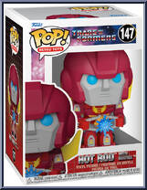 Hot Rod with Matrix (Retro Toys) from Transformers - Pop! Vinyl Figures manufactured by Funko [Front]
