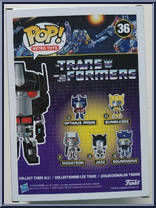 Nemesis Prime from Transformers - Pop! Vinyl Figures manufactured by Funko [Back]