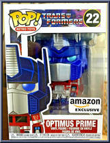 Optimus Prime (Metallic) from Transformers - Pop! Vinyl Figures manufactured by Funko [Front]