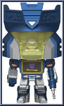 Soundwave with Rumble from Transformers - Bitty Bot! manufactured by Funko [Loose]