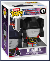 Soundwave with Rumble from Transformers - Bitty Bot! manufactured by Funko [Front]