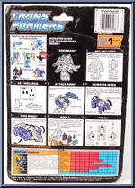Birdbrain (Pretender Monsters) from Transformers - Generation 1 - Series 6 manufactured by Hasbro [Back]