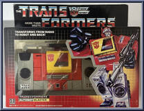 Blaster from Transformers - Generation 1 - Series 2 manufactured by Hasbro [Front]