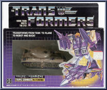 Blitzwing from Transformers - Generation 1 - Series 2 manufactured by Hasbro [Front]