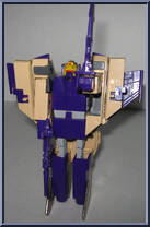 Blitzwing from Transformers - Generation 1 - Series 2 manufactured by Hasbro [Loose]