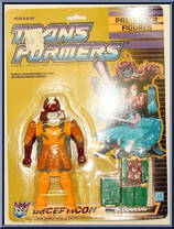 Bludgeon (Pretender) from Transformers - Generation 1 - Series 6 manufactured by Hasbro [Front]
