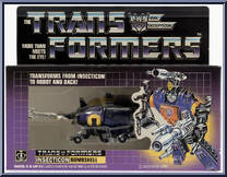 Bombshell from Transformers - Generation 1 - Series 2 manufactured by Hasbro [Front]