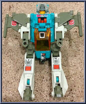 Brainstorm (Headmaster) from Transformers - Generation 1 - Series 4 manufactured by Hasbro [Loose]