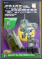 Brawl from Transformers - Generation 1 - Series 3 manufactured by Hasbro [Front]