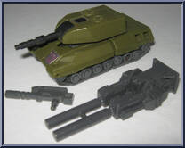 Brawl from Transformers - Generation 1 - Series 3 manufactured by Hasbro [Loose]