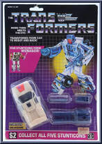 Breakdown from Transformers - Generation 1 - Series 3 manufactured by Hasbro [Front]