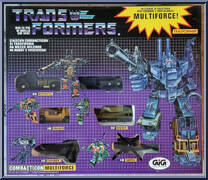 Bruticus from Transformers - Generation 1 - Series 3 manufactured by Hasbro [Front]