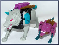Carnivac (Pretenders) from Transformers - Generation 1 - Series 5 manufactured by Hasbro [Loose]