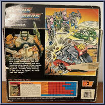 Crossblades (Mega Pretenders) from Transformers - Generation 1 - Series 6 manufactured by Hasbro [Back]