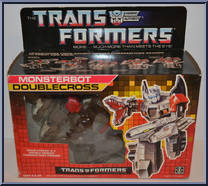 Doublecross from Transformers - Generation 1 - Series 4 manufactured by Hasbro [Front]