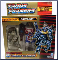 Grimlock from Transformers - Generation 1 - Series 7 manufactured by Hasbro [Front]