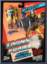 Jackpot from Transformers - Generation 1 - Series 7 manufactured by Hasbro [Front]