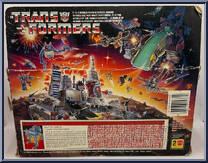 Kup from Transformers - Generation 1 - Series 3 manufactured by Hasbro [Back]