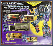 Menasor from Transformers - Generation 1 - Series 3 manufactured by Hasbro [Front]