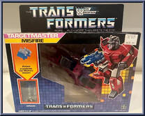 Misfire (Targetmaster) from Transformers - Generation 1 - Series 4 manufactured by Hasbro [Front]
