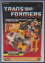 Nosecone from Transformers - Generation 1 - Series 4 manufactured by Hasbro [Front]