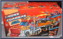 Optimus Prime (Action Masters) from Transformers - Generation 1 - Series 7 manufactured by Hasbro [Front]