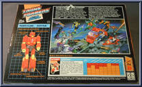 Over-Run (Action Masters) from Transformers - Generation 1 - Series 7 manufactured by Hasbro [Back]