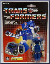 Pipes from Transformers - Generation 1 - Series 3 manufactured by Hasbro [Front]