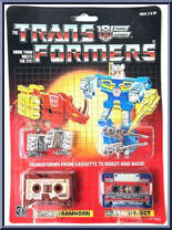 Ramhorn / Eject from Transformers - Generation 1 - Series 3 manufactured by Hasbro [Front]