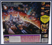 Razorclaw from Transformers - Generation 1 - Series 3 manufactured by Hasbro [Back]