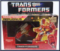 Repugnus from Transformers - Generation 1 - Series 4 manufactured by Hasbro [Front]
