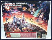 Rodimus Prime from Transformers - Generation 1 - Series 3 manufactured by Hasbro [Back]