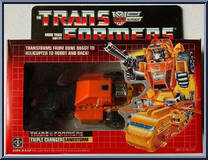 Sandstorm from Transformers - Generation 1 - Series 3 manufactured by Hasbro [Front]
