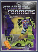 Scrapper from Transformers - Generation 1 - Series 2 manufactured by Hasbro [Front]