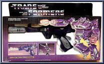 Shockwave from Transformers - Generation 1 - Series 2 manufactured by Hasbro [Front]
