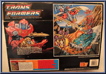 Skyhammer (Ultra Pretenders) from Transformers - Generation 1 - Series 6 manufactured by Hasbro [Back]
