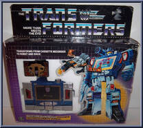 Soundwave from Transformers - Generation 1 - Series 1 manufactured by Hasbro [Front]