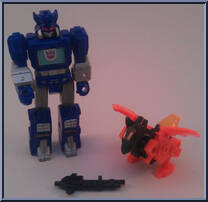 Soundwave (Action Masters) from Transformers - Generation 1 - Series 7 manufactured by Hasbro [Loose]