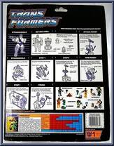 Stranglehold (Pretender) from Transformers - Generation 1 - Series 6 manufactured by Hasbro [Back]