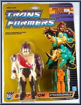 Stranglehold (Pretender) from Transformers - Generation 1 - Series 6 manufactured by Hasbro [Front]