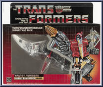 Swoop from Transformers - Generation 1 - Series 2 manufactured by Hasbro [Front]