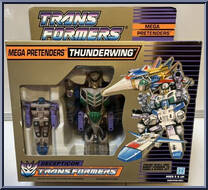 Thunderwing (Mega Pretenders) from Transformers - Generation 1 - Series 6 manufactured by Hasbro [Front]