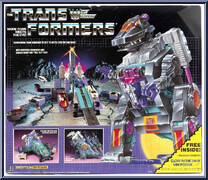Trypticon from Transformers - Generation 1 - Series 3 manufactured by Hasbro [Front]