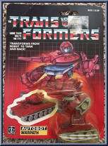 Warpath from Transformers - Generation 1 - Series 2 manufactured by Hasbro [Front]