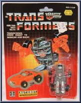 Windcharger from Transformers - Generation 1 - Series 1 manufactured by Hasbro [Front]