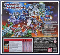 Brainstorm / Arcana from Transformers - Generation 1 - Reissues - Headmasters manufactured by Hasbro [Back]