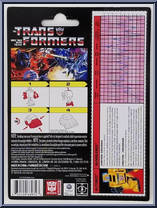 Bumblebee from Transformers - Generation 1 - Reissues - Basic Series manufactured by Hasbro [Back]